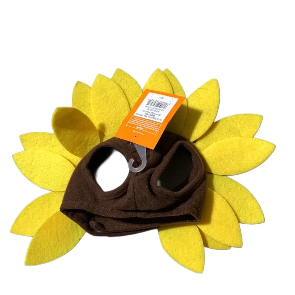 Hyde and Eek Sunflower Cat Costume Hat
